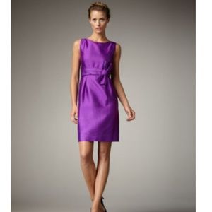 Kate spade bow waist dress. Purple. Sz 8.